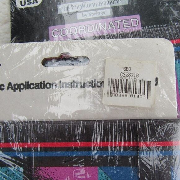 80s Wallpaper Border Performance by Springs Coordinated Borders USA 3-Pack - Picture 8 of 13